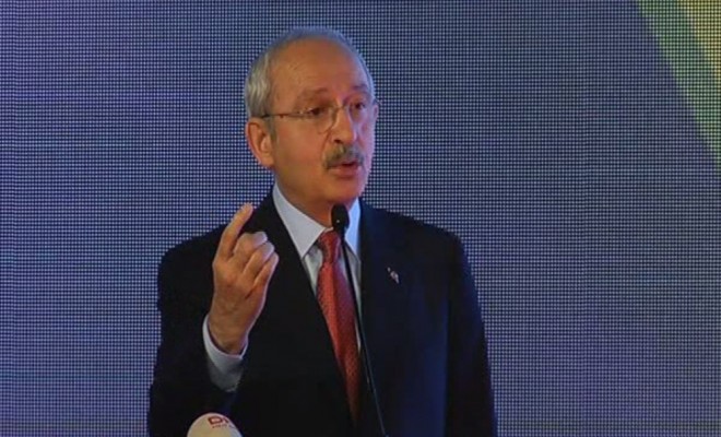 CHP Genel Başkanı Kemal Kılıçdaroğlu: 
