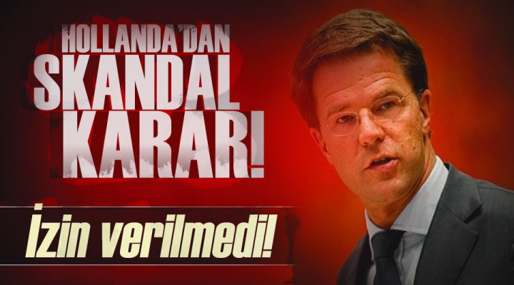 Dışişleri Bakanı Mevlüt Çavuşoğlu'nun Rotterdam Uçuşu İptal Edildi!