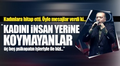 Cumhurbaşkanı Recep Tayyip Erdoğan KADEM'in Düzenlediği Toplantıda Konuşuyor!
